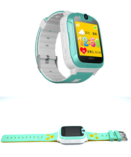 3G children's phone watch  color screen touch screen camera GPS positioning children's smart watch