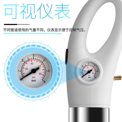 High Pressure Toilet Plunger Air Drain Blaster Pump Cleaner Plunger Toilets Bathroom Kitchen Shower Cleaner Kit