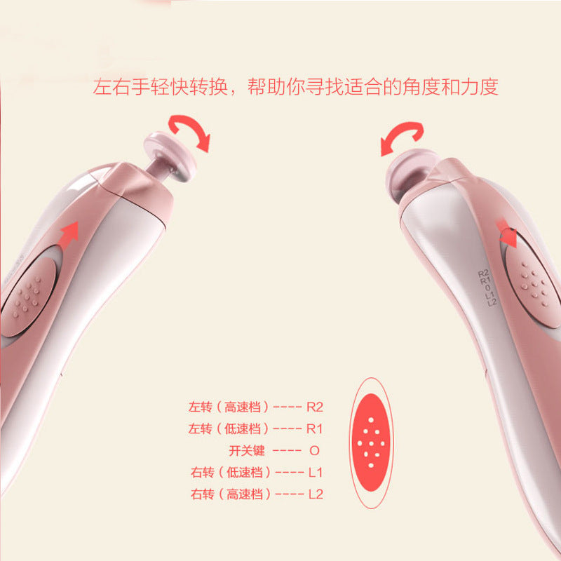 Electric Baby Nail Trimmer Baby Scissors Babies Nail Care Safe Nail Clipper Cutter For Kids Infant Newbron Nail Trimmer Manicure