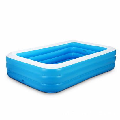 Home thickening adult children inflatable swimming pool paddling pool outdoor inflatable pool baby swimming inflatable pool