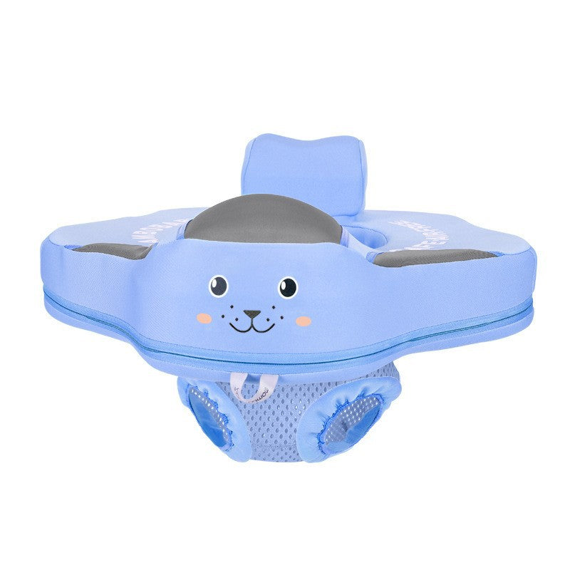 Swimming ring neck ring children's armpit ring children's free inflatable lying ring Manbao shade cartoon arm ring seat ring baby