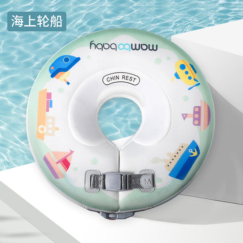 Swimming ring neck ring children's armpit ring children's free inflatable lying ring Manbao shade cartoon arm ring seat ring baby