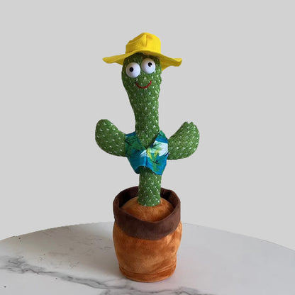 Toy wholesale cactus can twist, sing and dance sand sculpture electric cactus creative vibrato with the same style