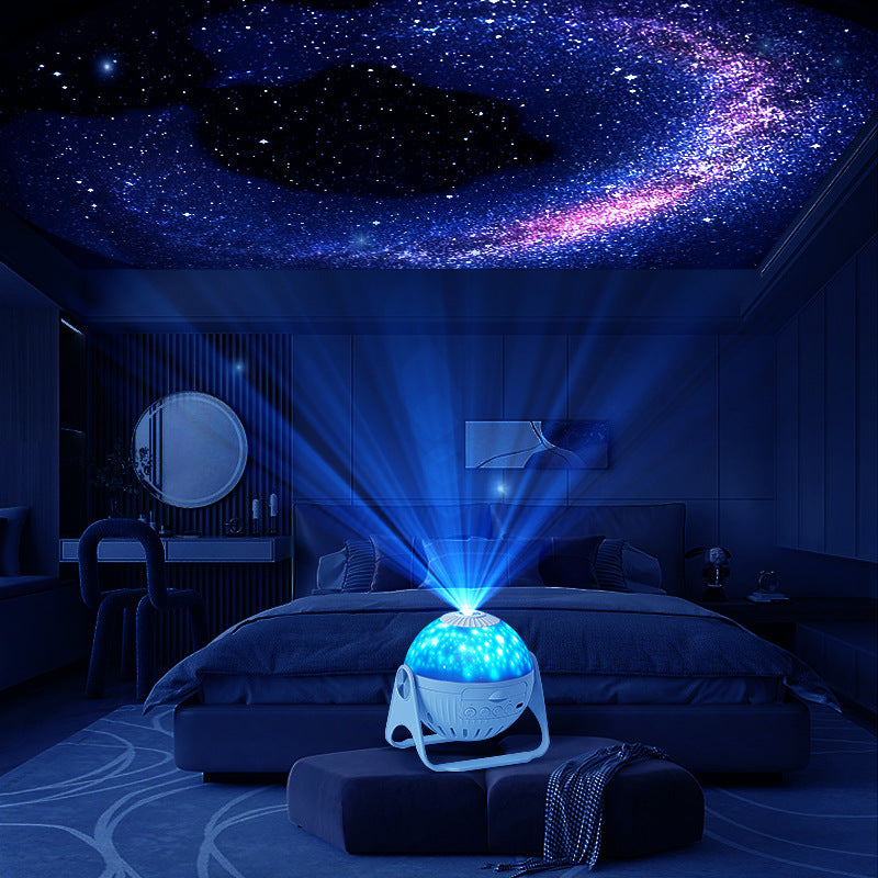 Creative gift HD starry sky projection lamp Girls bedroom romantic galaxy atmosphere lamp star night light