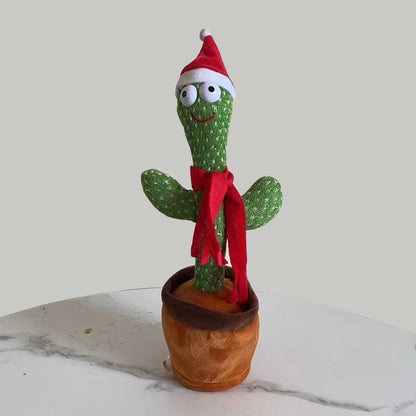 Toy wholesale cactus can twist, sing and dance sand sculpture electric cactus creative vibrato with the same style